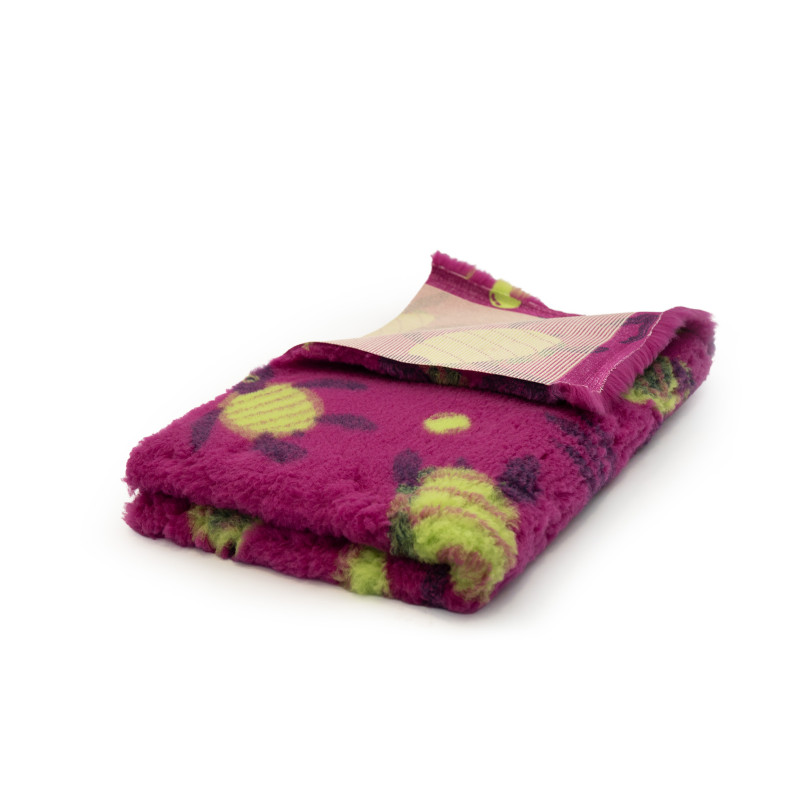 BUBA Legowisko antypoślizgowe DRY BED 28mm żółwie bordo A279