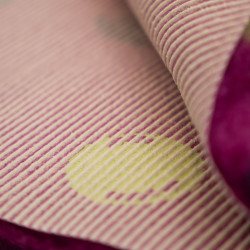 BUBA Legowisko antypoślizgowe DRY BED 28mm żółwie bordo A279