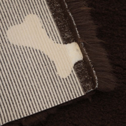 BUBA Legowisko antypoślizgowe DRY BED 28mm kość łapy brąz A284