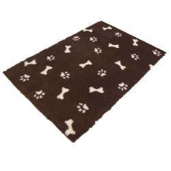 BUBA Legowisko antypoślizgowe DRY BED 28mm kość łapy brąz A284