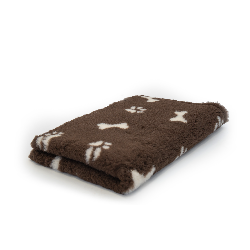 BUBA Legowisko antypoślizgowe DRY BED 28mm kość łapy brąz A284