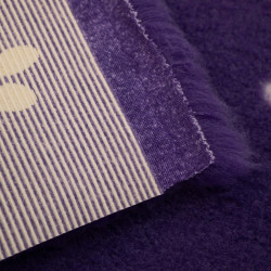 BUBA Legowisko antypoślizgowe DRY BED 28mm kość łapy fiolet A283