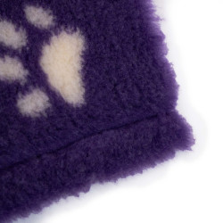 BUBA Legowisko antypoślizgowe DRY BED 28mm kość łapy fiolet A283
