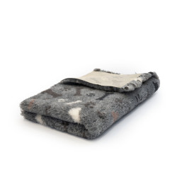 BUBA Legowisko antypoślizgowe DRY BED 28mm szary kości & łapy A277