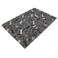 BUBA Legowisko antypoślizgowe DRY BED 28mm szary kości & łapy A277