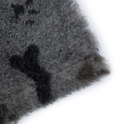 BUBA Legowisko antypoślizgowe DRY BED 28mm szary kości & łapy A277