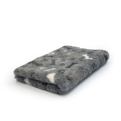 BUBA Legowisko antypoślizgowe DRY BED 28mm szary kości & łapy A277