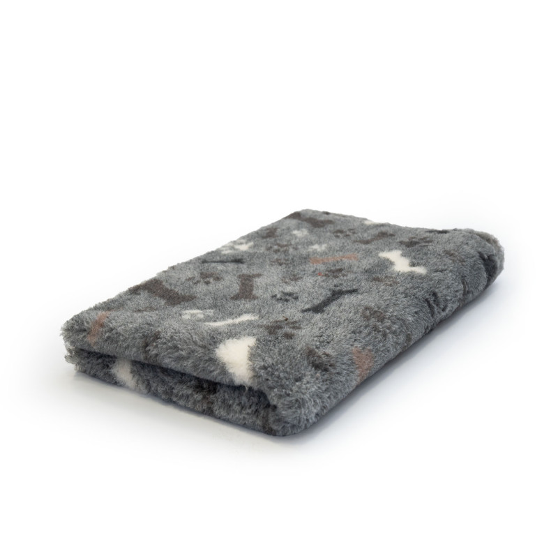 BUBA Legowisko antypoślizgowe DRY BED 28mm szary kości & łapy A277