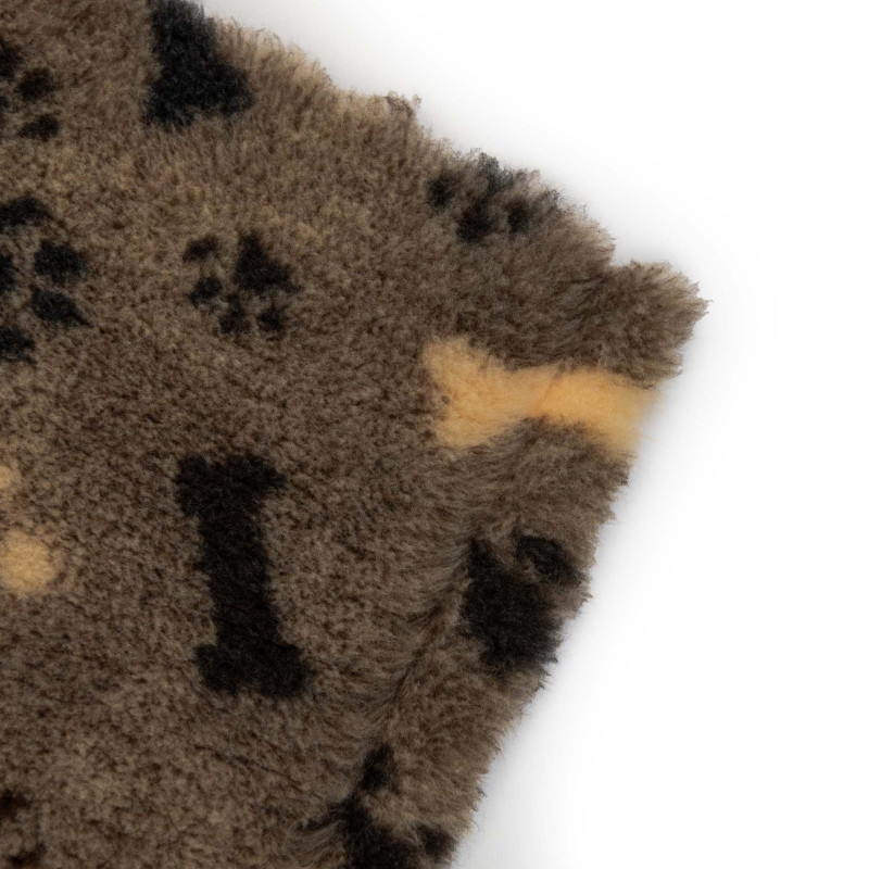 BUBA Legowisko antypoślizgowe DRY BED 28mm brąz kości & łapy A276
