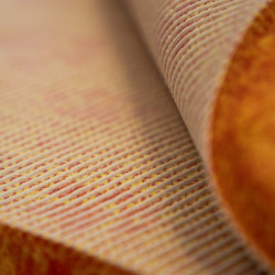 BUBA Legowisko antypoślizgowe DRY BED 28mm pomarańcz kości & łapy A275