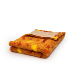 BUBA Legowisko antypoślizgowe DRY BED 28mm pomarańcz kości & łapy A275