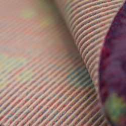 BUBA Legowisko antypoślizgowe DRY BED 28mm burgund kości & łapy A82