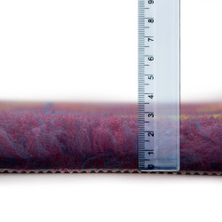 BUBA Legowisko antypoślizgowe DRY BED 28mm burgund kości & łapy A82