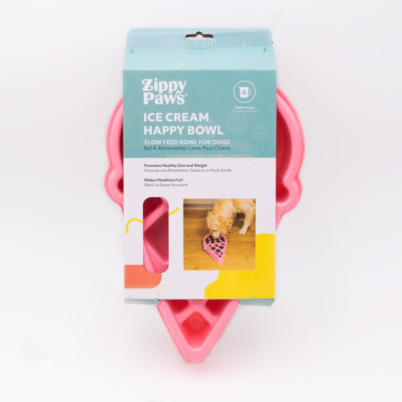 Miska spowalniająca dla psa ZippyPaws Lody ZP1417