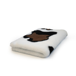 BUBA Legowisko antypoślizgowe DRY BED 28mm krowie łaty duże A286