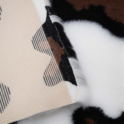 BUBA Legowisko antypoślizgowe DRY BED 28mm krowie łaty duże A286