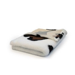 BUBA Legowisko antypoślizgowe DRY BED 28mm krowie łaty duże A286