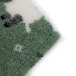 BUBA Legowisko antypoślizgowe DRY BED 28mm owieczki zielone A67