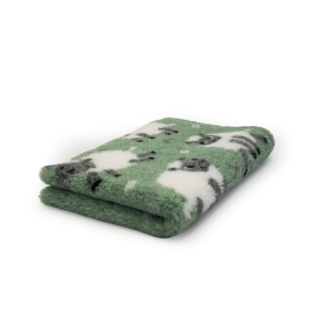 BUBA Legowisko antypoślizgowe DRY BED 28mm owieczki zielone A67