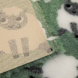 BUBA Legowisko antypoślizgowe DRY BED 28mm owieczki zielone A67