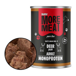 BUBAlicious More Meat mono karma dla psa Pure Line 400g JELEŃ 3802