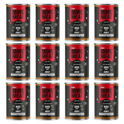 BUBAlicious More Meat mono karma dla psa Pure Line 400g JELEŃ 3802