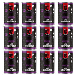 BUBAlicious More Meat mono karma dla psa Pure Line 400g JAGNIĘCINA 3809 OUTLET