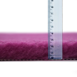 BUBA Legowisko antypoślizgowe DRY BED 28mm czerwone wino A37