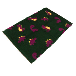 BUBA Legowisko antypoślizgowe DRY BED 28mm zielony w dinozaury A210