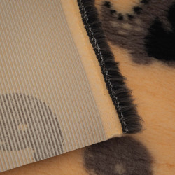 BUBA Legowisko antypoślizgowe DRY BED 28mm beżowy w dinozaury A211