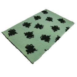 BUBA Legowisko antypoślizgowe DRY BED 28mm zielone w żaby A238
