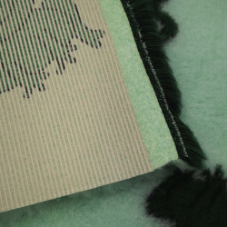 BUBA Legowisko antypoślizgowe DRY BED 28mm zielone w żaby A238