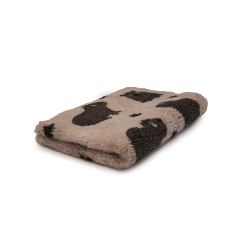 BUBA Legowisko antypoślizgowe DRY BED 28mm brązowy w kapibary A274