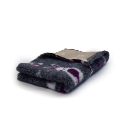 BUBA Legowisko antypoślizgowe DRY BED 28mm szary w króliki A270