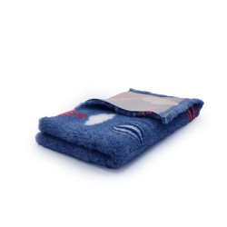 BUBA Legowisko antypoślizgowe DRY BED 28mm niebieski w balony A272