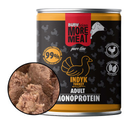 BUBAlicious More Meat mono karma dla psa Pure Line 800g INDYK 8005