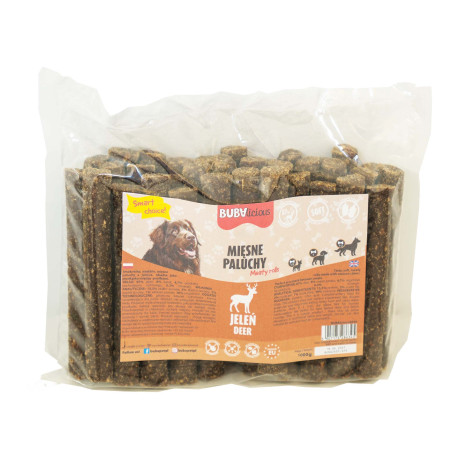BUBAlicious miękkie paluchy 34szt. / 1000g JELEŃ 6097