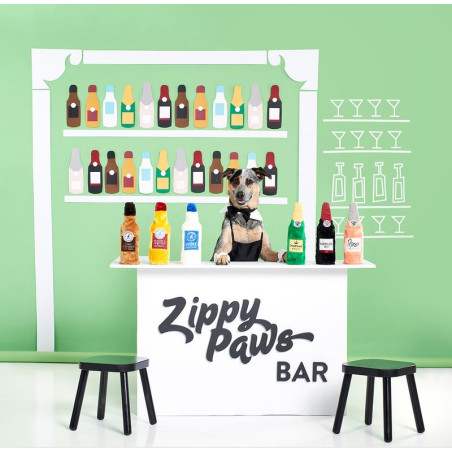 ZippyPaws pluszowa trzaskająca butelka Whiskey ZP926