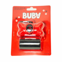 BUBA Czerwone etui na woreczki 5559