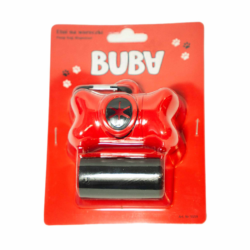 BUBA Czerwone etui na woreczki 5559