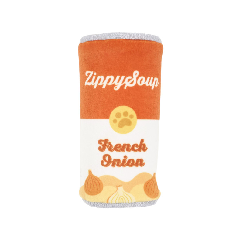 ZippyPaws pluszowa puszka Zupa Cebulowa Pluszowa Zabawka dla Psa ZP1178