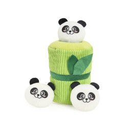 ZippyPaws pluszowa norka Panda w Bambusie Zabawka dla Psa ZP1184