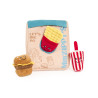 ZippyPaws pluszowa norka Torba Fast Food Zabawka dla Psa ZP1189