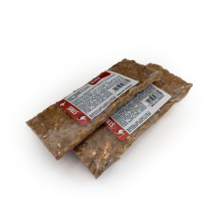 BUBAlicious wafel do żucia dla psa ze skóry wołowej o smaku strusia z dodatkiem penisów wołowych 15 cm 8767