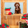 ZippyPaws Zabawka dla psa Truskawka z liną ZP1172