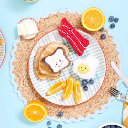 ZippyPaws pluszowe zabawki dla psa Breakfast 3szt ZP1129