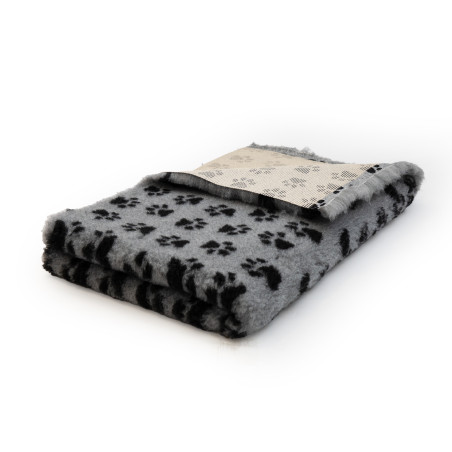 BUBA Legowisko antypoślizgowe DRY BED 28mm szary w czarne łapki A11