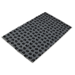BUBA Legowisko antypoślizgowe DRY BED 28mm szary w czarne łapki A11