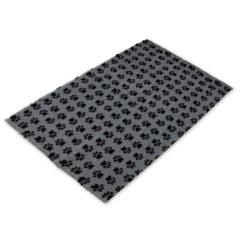 BUBA Legowisko antypoślizgowe DRY BED 28mm szary w czarne łapki A11