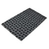 BUBA Legowisko antypoślizgowe DRY BED 28mm szary w czarne łapki A11